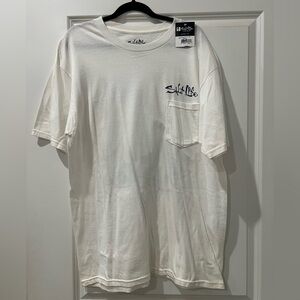 Salt Life Classic White Short Sleeve Tee size L